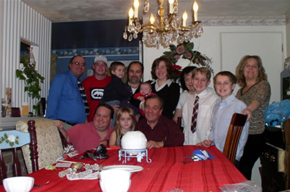 Christmas Eve 2008 Family Picture